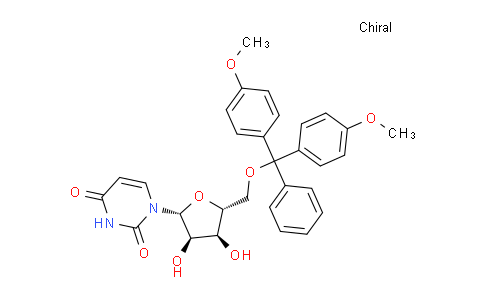 CAS No. 81246-79-9, 5'-O-(4,4'-Dimethoxytrityl)uridine