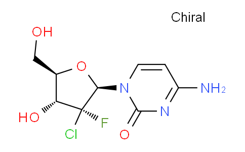 CAS No. 1786426-19-4, 4-amino-1-[(2R,3S,4R,5R)-3-chloro-3-fluoro-4-hydroxy-5-(hydroxymethyl)tetrahydrofuran-2-yl]pyrimidin-2-one
