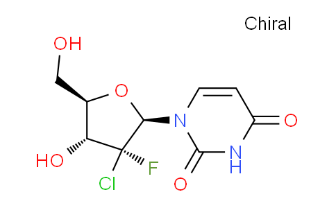 CAS No. 1673560-41-2, 1-[(2R,3S,4R,5R)-3-chloro-3-fluoro-4-hydroxy-5-(hydroxymethyl)tetrahydrofuran-2-yl]pyrimidine-2,4-dione