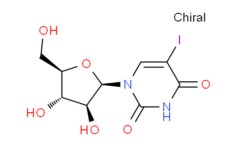 CAS No. 3052-06-0, 1-[(2R,3S,4S,5R)-3,4-dihydroxy-5-(hydroxymethyl)tetrahydrofuran-2-yl]-5-iodo-pyrimidine-2,4-dione