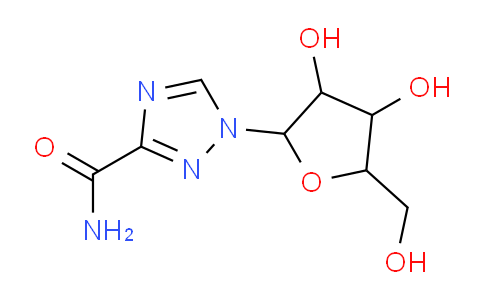 CAS No. 1192243-01-8, 1-[3,4-dihydroxy-5-(hydroxymethyl)oxolan-2-yl]-1H-1,2,4-triazole-3-carboxamide