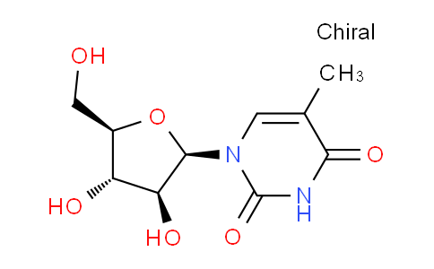 CAS No. 605-23-2, 1-β-D-Arabinofuranosyl-5-methyl-2,4(1H,3H)-pyrimidinedione