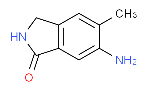CAS No. 348165-77-5, 6-Amino-5-methylisoindolin-1-one