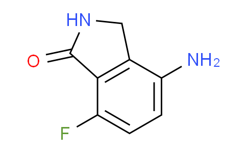 CAS No. 1036388-91-6, 4-Amino-7-fluoroisoindolin-1-one
