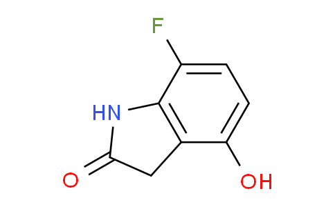CAS No. 1033810-96-6, 7-Fluoro-4-hydroxyindolin-2-one
