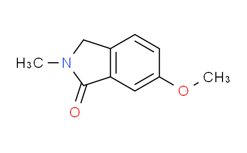 CAS No. 497179-52-9, 6-Methoxy-2-methylisoindolin-1-one