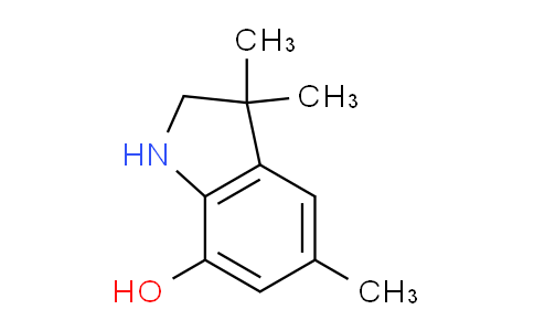 CAS No. 222721-48-4, 3,3,5-Trimethylindolin-7-ol