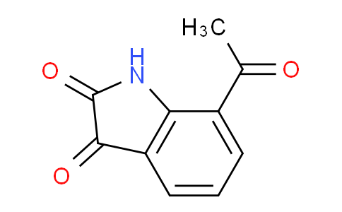 CAS No. 1176519-68-8, 7-Acetylindoline-2,3-dione