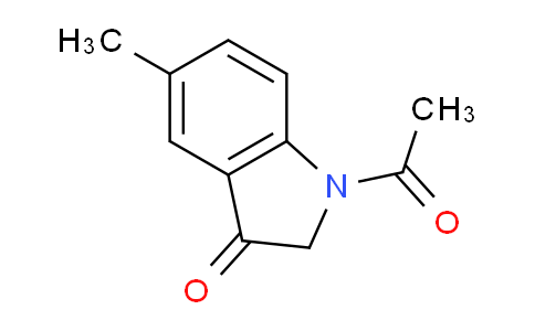 CAS No. 62486-03-7, 1-Acetyl-5-methylindolin-3-one