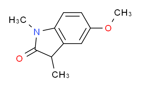 CAS No. 116707-99-4, 5-Methoxy-1,3-dimethylindolin-2-one