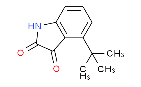 CAS No. 1344899-56-4, 4-(tert-Butyl)indoline-2,3-dione