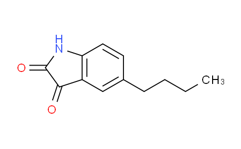 CAS No. 18331-71-0, 5-Butylindoline-2,3-dione