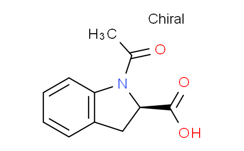 CAS No. 103476-80-8, (R)-1-Acetylindoline-2-carboxylic acid