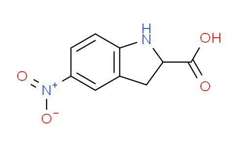CAS No. 428861-44-3, 5-Nitroindoline-2-carboxylic acid