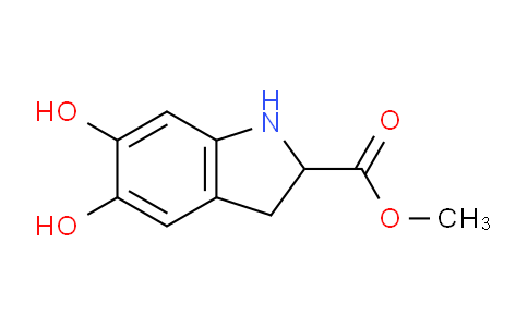 CAS No. 90922-83-1, Methyl 5,6-dihydroxyindoline-2-carboxylate