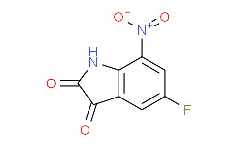 CAS No. 954571-39-2, 5-Fluoro-7-nitroindoline-2,3-dione