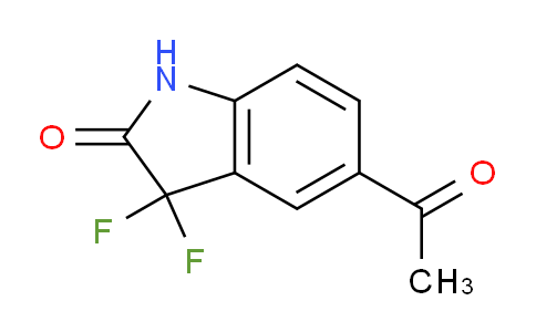 CAS No. 1286793-03-0, 5-Acetyl-3,3-difluoroindolin-2-one