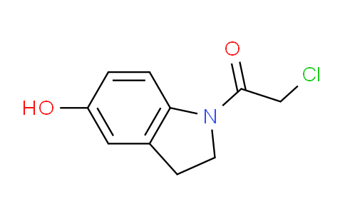 CAS No. 139607-68-4, 2-Chloro-1-(5-hydroxyindolin-1-yl)ethanone