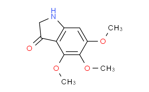 CAS No. 220418-02-0, 4,5,6-Trimethoxyindolin-3-one