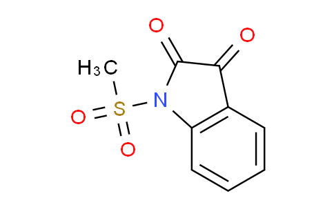 CAS No. 58837-08-4, 1-(Methylsulfonyl)indoline-2,3-dione