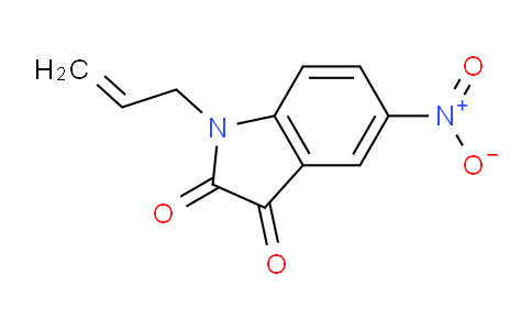 CAS No. 343218-85-9, 1-Allyl-5-nitroindoline-2,3-dione