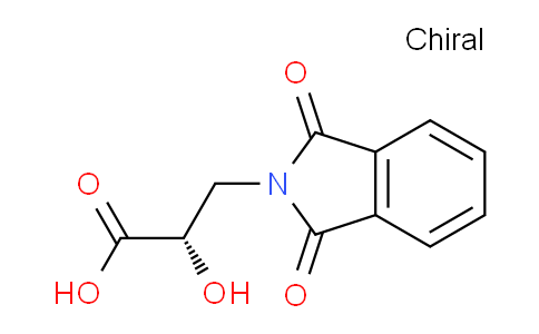 CAS No. 133319-36-5, (S)-3-(1,3-Dioxoisoindolin-2-yl)-2-hydroxypropanoic acid
