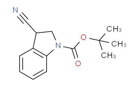 CAS No. 1956318-82-3, tert-Butyl 3-cyanoindoline-1-carboxylate