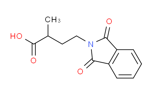 CAS No. 63987-58-6, 4-(1,3-Dioxoisoindolin-2-yl)-2-methylbutanoic acid