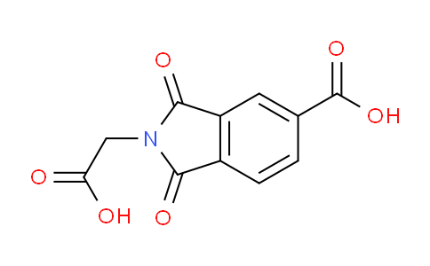 CAS No. 21695-33-0, 2-(Carboxymethyl)-1,3-dioxoisoindoline-5-carboxylic acid