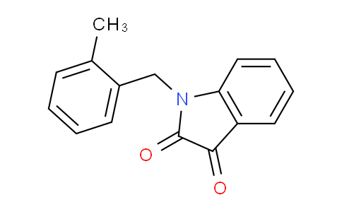 CAS No. 426215-32-9, 1-(2-Methylbenzyl)indoline-2,3-dione