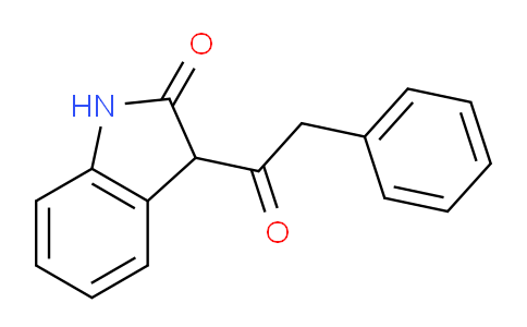 CAS No. 103585-66-6, 3-(2-Phenylacetyl)indolin-2-one