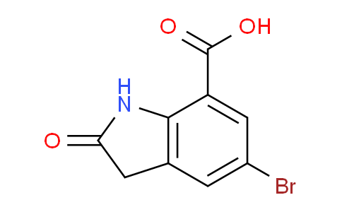 CAS No. 1225692-82-9, 5-Bromo-2-oxoindoline-7-carboxylic acid