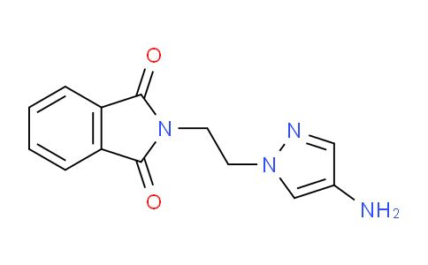 CAS No. 1240569-44-1, 2-(2-(4-Amino-1H-pyrazol-1-yl)ethyl)isoindoline-1,3-dione