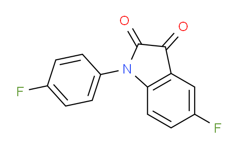 CAS No. 87423-61-8, 5-Fluoro-1-(4-fluorophenyl)indoline-2,3-dione