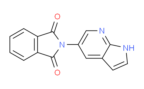 CAS No. 923583-83-9, 2-(1H-Pyrrolo[2,3-b]pyridin-5-yl)isoindoline-1,3-dione