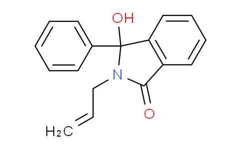 CAS No. 3532-75-0, 2-Allyl-3-hydroxy-3-phenylisoindolin-1-one