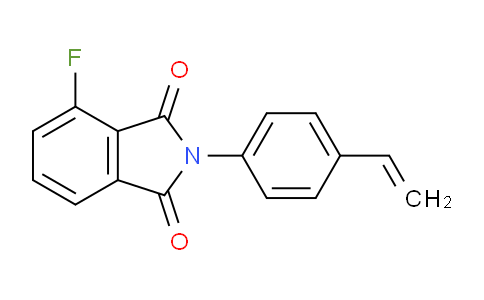 CAS No. 89014-99-3, 4-Fluoro-2-(4-vinylphenyl)isoindoline-1,3-dione