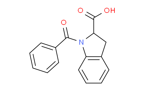CAS No. 1147550-55-7, 1-Benzoylindoline-2-carboxylic acid