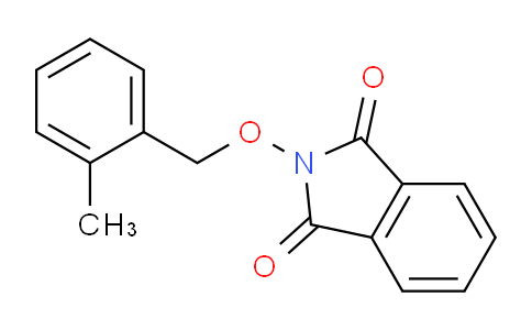 CAS No. 681160-67-8, 2-((2-Methylbenzyl)oxy)isoindoline-1,3-dione