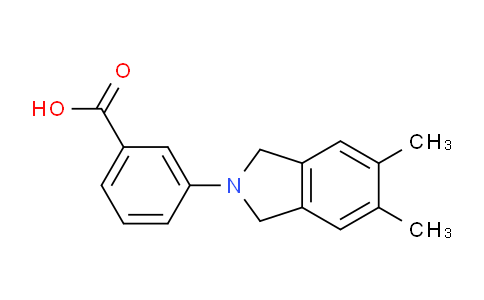CAS No. 884497-56-7, 3-(5,6-Dimethylisoindolin-2-yl)benzoic acid