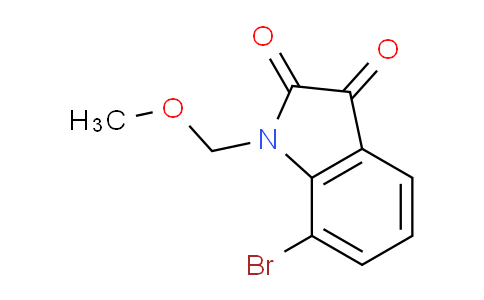 CAS No. 496789-40-3, 7-Bromo-1-(methoxymethyl)indoline-2,3-dione
