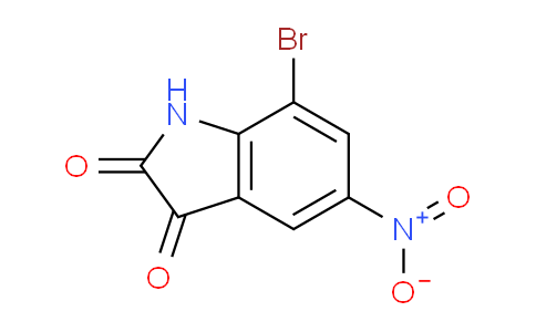 CAS No. 922707-27-5, 7-Bromo-5-nitroindoline-2,3-dione