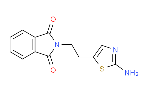 CAS No. 748738-32-1, 2-(2-(2-Aminothiazol-5-yl)ethyl)isoindoline-1,3-dione