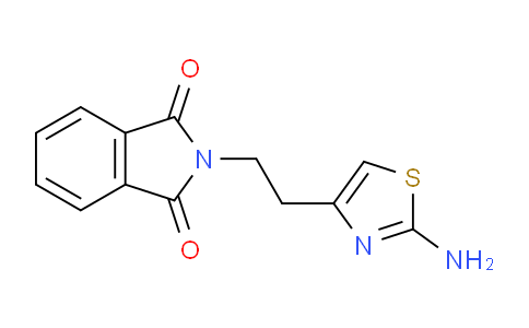 CAS No. 91902-14-6, 2-(2-(2-Aminothiazol-4-yl)ethyl)isoindoline-1,3-dione
