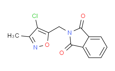 CAS No. 80728-25-2, 2-((4-Chloro-3-methylisoxazol-5-yl)methyl)isoindoline-1,3-dione