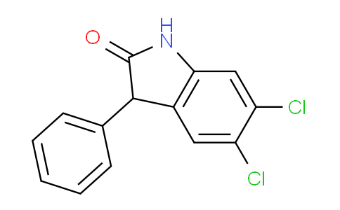 CAS No. 20465-51-4, 5,6-Dichloro-3-phenylindolin-2-one