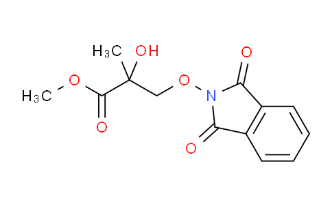 CAS No. 367520-87-4, Methyl 3-((1,3-dioxoisoindolin-2-yl)oxy)-2-hydroxy-2-methylpropanoate
