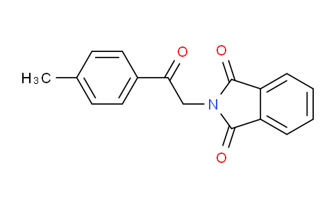 CAS No. 1909-25-7, 2-(2-Oxo-2-(p-tolyl)ethyl)isoindoline-1,3-dione