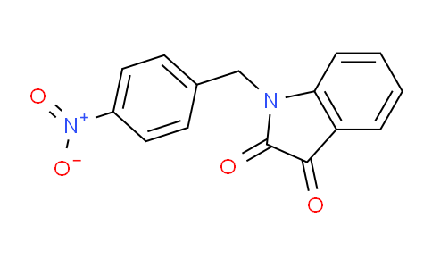CAS No. 31541-33-0, 1-(4-Nitrobenzyl)indoline-2,3-dione