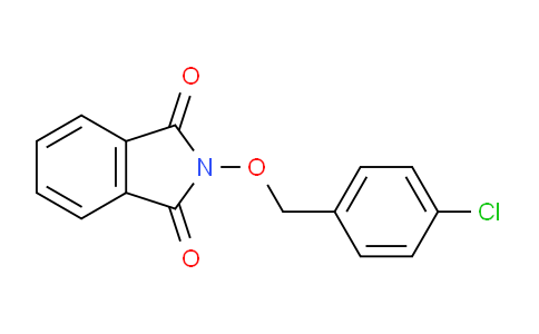 CAS No. 39030-46-1, 2-((4-Chlorobenzyl)oxy)isoindoline-1,3-dione